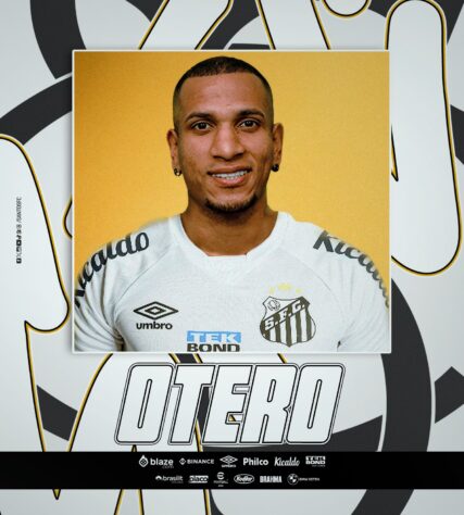 FECHADO - O meia Rómulo Otero foi apresentado pelo Santos nesta quarta-feira. O jogador estava no Aucas (Equador) e assinou com o Peixe por um ano. 