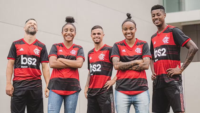 A camisa que marcou a conquista do título brasileiro de 2020 apresentou listras mais largas, com destaque para a letra do hino do clube estampada na porção vermelha. No lançamento, a Adidas colaborou com Marcelo D2, MC Rebecca e MC Cabelinho.