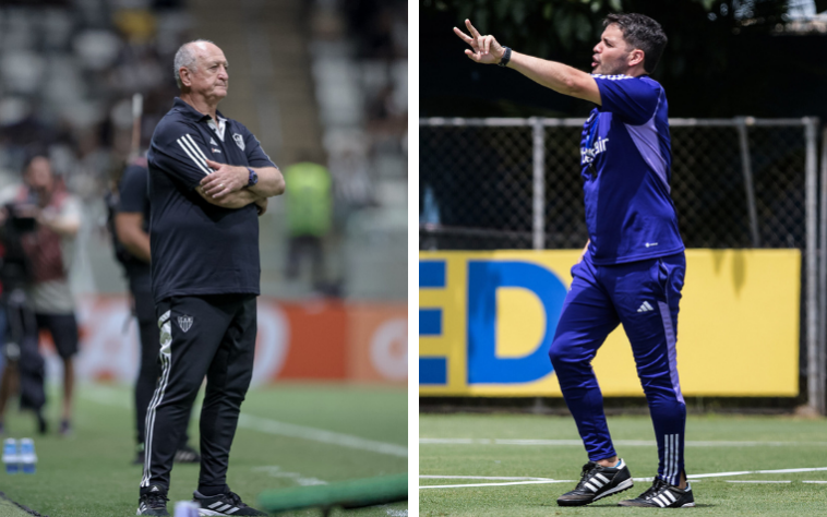 Felipão (Atlético-MG) x Larcamón (Cruzeiro)