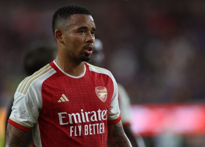 6º lugar: Gabriel Jesus (atacante/Brasil) - atualmente no Arsenal (ING)