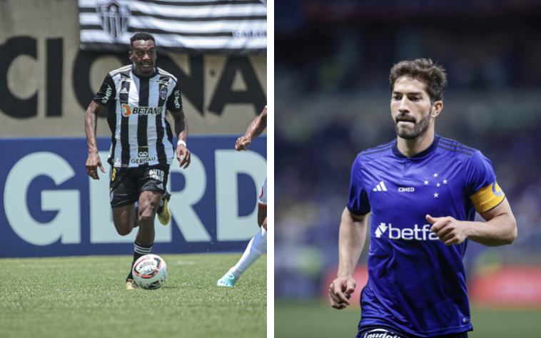 Edenílson (Atlético-MG) x Lucas Silva (Cruzeiro)