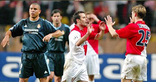 Real Madrid x Mônaco - 2003/04 - Quartas de final: Uma delas aconteceu no confronto das quartas de final, entre Real Madrid e Mônaco, na qual o time francês realizou uma grande virada para cima dos Galácticos. Na primeira partida, vitória dos Merengues por 4 a 2. No entanto, na França, a história foi completamente diferente, com o Mônaco vencendo por 3 a 1, eliminando a equipe da capital espanhola pelos gols fora de casa.