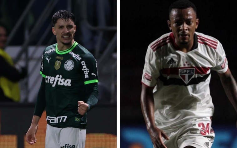 Piquerez (Palmeiras) x Wellington (São Paulo)