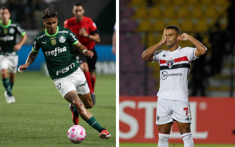 Richard Ríos (Palmeiras) x Alisson (São Paulo)