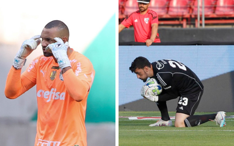 Weverton (Palmeiras) x Rafael (São Paulo)