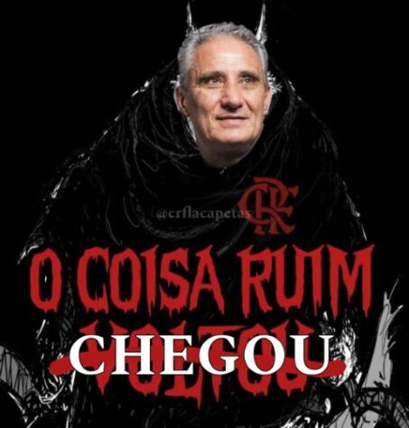 Após vitória do Flamengo no clássico carioca, rubro-negros fizeram memes com provocações ao Fluminense.