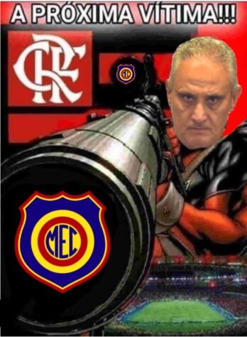 Após vitória do Flamengo no clássico carioca, rubro-negros fizeram memes com provocações ao Fluminense.