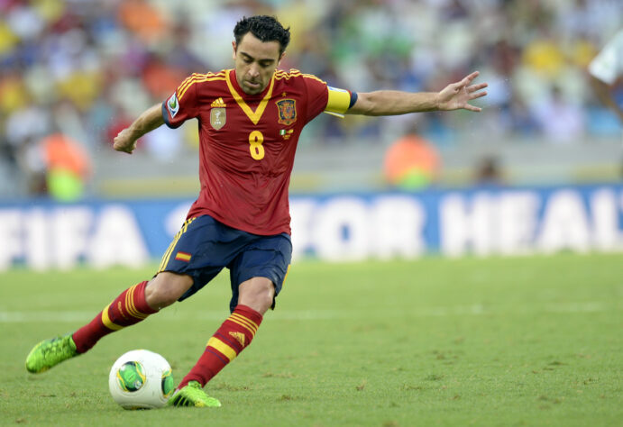 Xavi - Técnico do Barcelona (Foto: AFP PHOTO/LLUIS GENE)