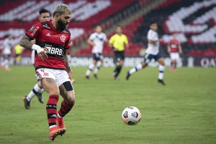 Libertadores 2021 - Grupo G: Flamengo (BRA), LDU (EQU), Vélez (ARG) e Unión La Calera (CHI). Créditos: Delmiro Junior/Photo Premium/Gazeta Press