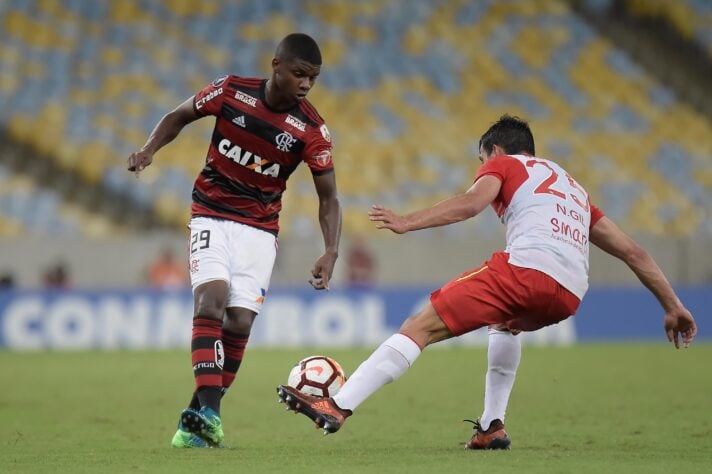 Libertadores 2018 - Grupo D: Flamengo (BRA), River Plate (ARG), Independiente Santa Fé (COL) e Emelec (EQU). Créditos:  Thiago Ribeiro/Agif/Gazeta Press