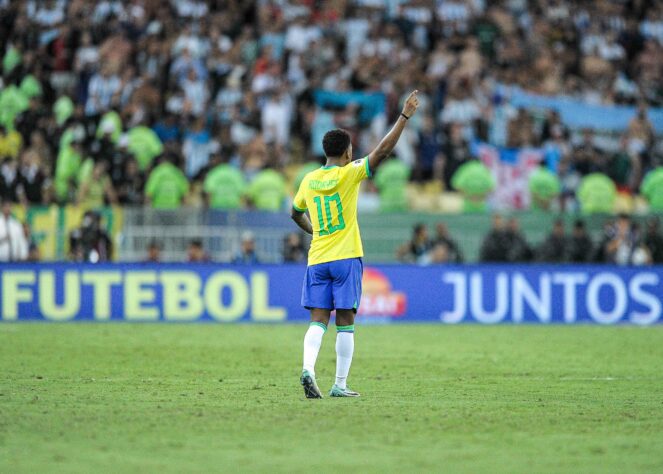 Rodrygo será o camisa 10 da seleção no amistosos contra Inglaterra e Espanha (Jhony Pinho/Agif/Gazeta Press)