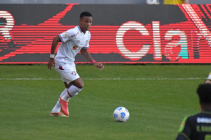 Kayky, do Fluminense, foi eleito a revelação do Carioca de 2021 (Foto: GLEDSTON TAVARES/FramePhoto/Gazeta Press)