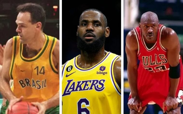 O jogador de basquete LeBron James se tornou o maior pontuador da história do esporte. Na vitória contra o Toronto Raptors, o atleta conseguiu superar o brasileiro Oscar Schmidt. Confira a lista dos 10 maiores pontuadores da história do basquete!