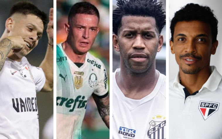 Após o encerramento da janela de transferências no futebol brasileiro, o Lance! separou todas as contratações de Corinthians, Palmeiras, Santos e São Paulo. Confira!