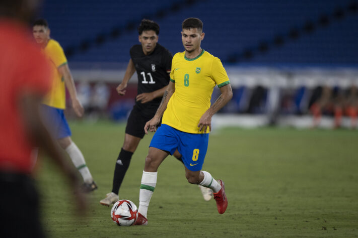  Bruno Guimarães conquistou as Olimpíadas em 2020 (créditos: Lucas Figueiredo/CBF)