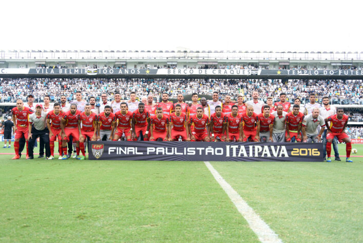 Elenco histórico do Audax de 2016 (Foto: Eduardo Viana/Lancepress!)