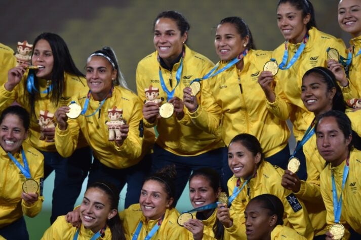 7) Colômbia - Ouro: 165 | Prata: 208 | Bronze: 296 | Medalhas totais: 669