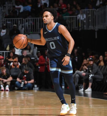 Jacob Gilyard, do Memphis Grizzilies, está em sua primeira temporada na NBA e possui 1,73m