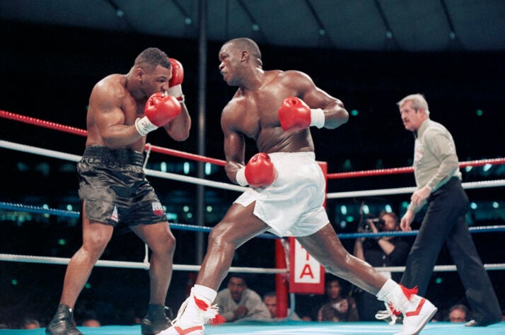A derrota para James "Buster" Douglas foi a primeira na carreira de Mike Tyson