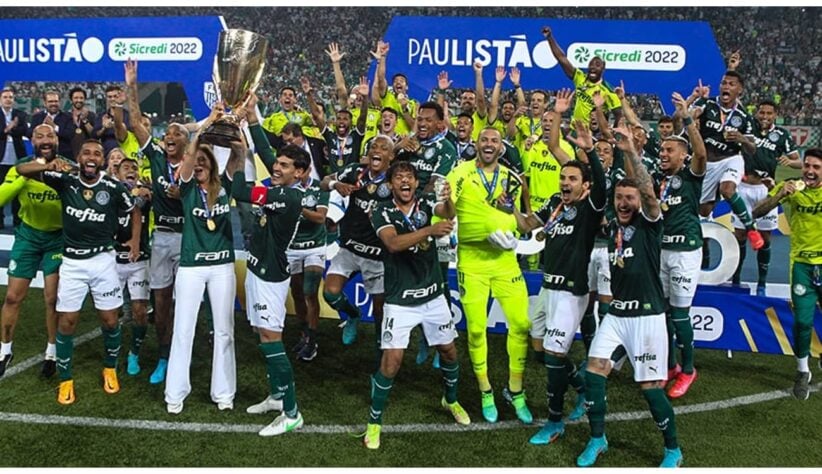 Após ser derrotado por 3 a 1 na ida, o Palmeiras conseguiu a reviravolta jogando em casa e conquistou o título paulista