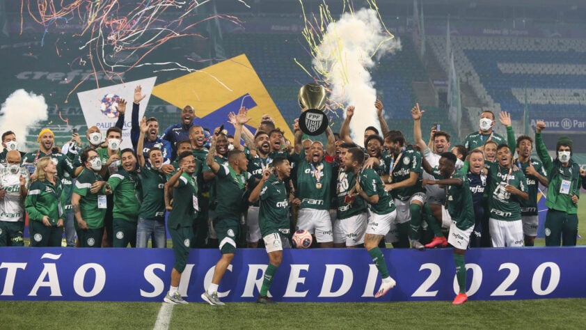 2º lugar: Palmeiras - 25 títulos 