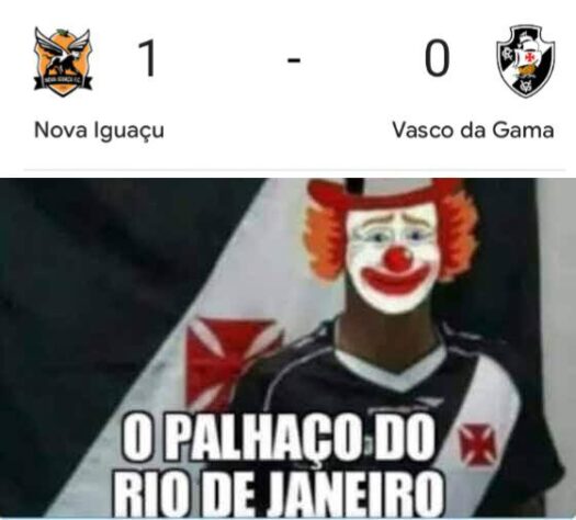 O Vasco e o São Paulo foram eliminados dos estaduais e rendem memes nas redes sociais.