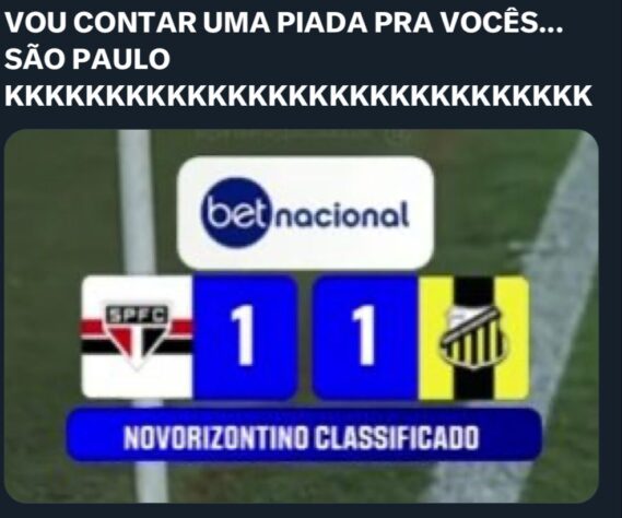 O Vasco e o São Paulo foram eliminados dos estaduais e rendem memes nas redes sociais.