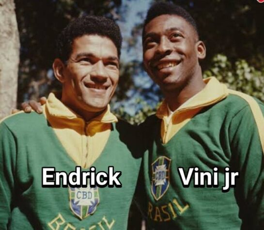 A repercussão na redes sociais: torcedores fazem memes com vitória do Brasil sobre a Inglaterra com gol de Endrick