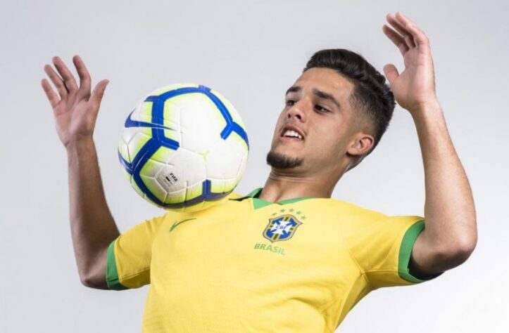 Yan Couto conquistou a Copa do Mundo sub-17 em 2019 (Créditos: Alexandre Loureiro/CBF)