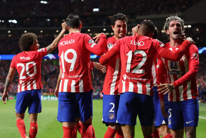 5) Atlético de Madrid - R$ 444 milhões