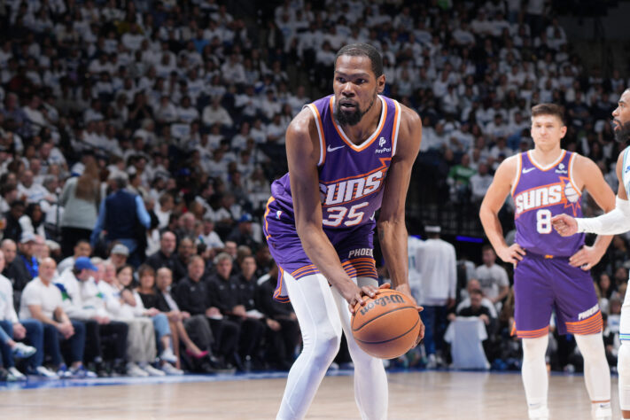 4. Kevin Durant (Suns) - US$ 48,5 mi (R$ 253,6 milhões)