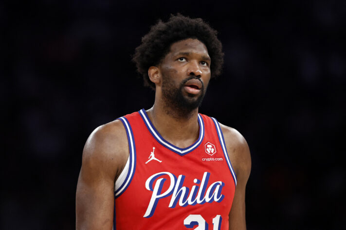 Joel Embiid - Local de nascimento: Iaundé, em Camarões - Eleito MVP na temporada 2022/23 onde jogava (e ainda) pelo Philadelphia 76ers