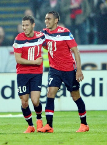 Hazard era o craque do Lille e atuava ao lado de Payet. 