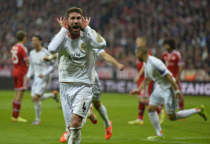 Bayern 0 x 4 Real - Volta Semi 2013/14 - 2 gols CR7 e Sergio Ramos. Real vence a La Décima em cima do Atlético de Madrid na final e se torna o primeiro time a vencer 10 Champions.