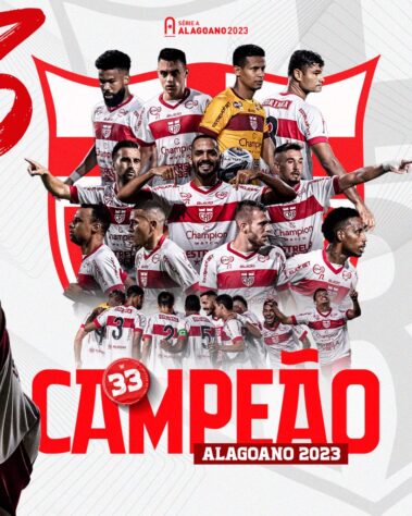 CRB - 2 títulos do Alagoano (2022 e 2023)