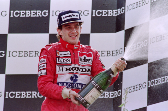 Ayrton Senna - 2x - 1991, 1993