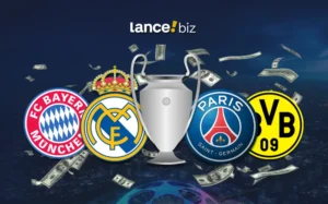 Semifinais da Champions League superam bilhões em valor de mercado; veja ranking