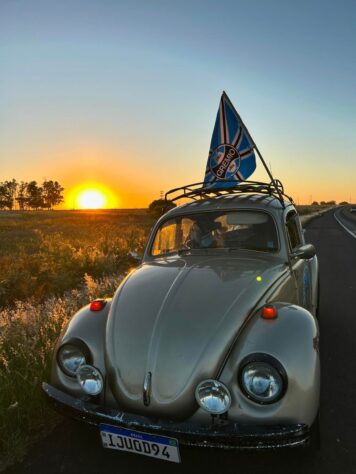 O Fusca é um modelo do ano de 1974