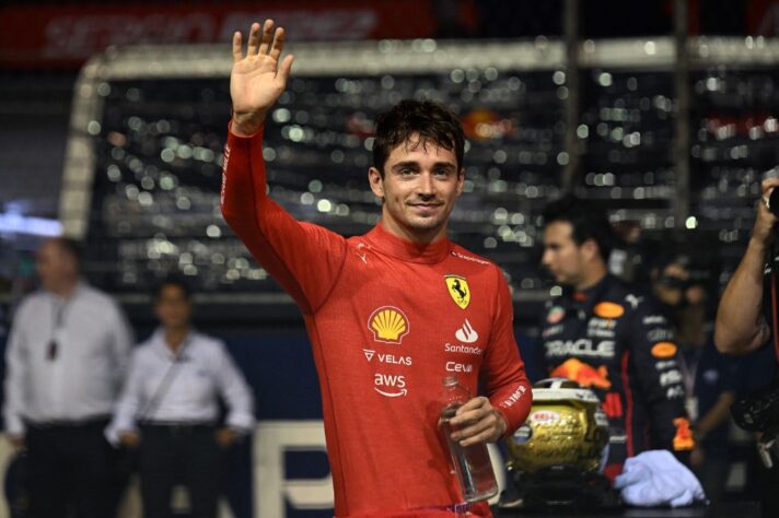 7º - Charles Leclerc - Nacionalidade: Monegasco - Quantidade de pódios conquistados com a Ferrari: 33