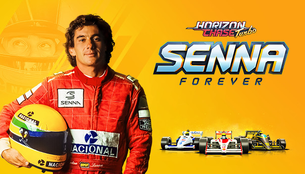 - Horizon Chase Senna Forever - A expansão do jogo "Horizon Chase Turbo" ganhou uma expansão em homenagem ao ídolo brasileiro. Todos os recursos adicionados são inspirados na carreira do piloto, além de permitir que o jogador acompanhe a carreira do Senna.