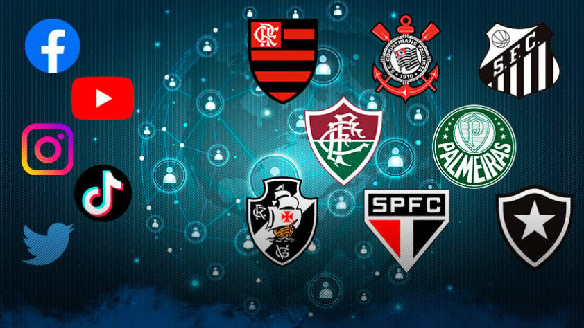 Apesar de não influenciar nos resultados dentro de campo, o número de seguidores nas redes socias vem sido um indicador muito importante para os clubes. O número  pode ser usado para buscar novos acordos comerciais. Com isso, veja com o Lance! os times do Brasileirão com mais seguidores no Instagram.