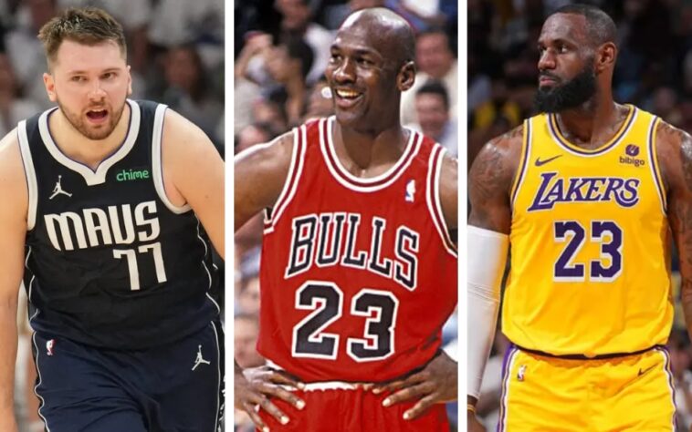 Os playoffs da temporada 2023/24 estão pegando fogo na reta final e muitos atletas vieram para mostrar seu poder de decisão. Com direito a Luka Doncic no top 3, confira a lista dos jogadores com mais pontos por jogo na história dos playoffs.