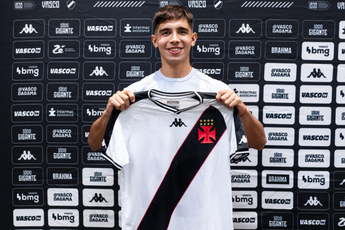 Revelação do Newell's Old Boys, Juan Sforza chegou como a jóia da base Argentina depois de brilhar na final do Sul-Americano sub-20. Sua contratação custou R$ 26,7 milhões (Foto: Leandro Amorim/Vasco)