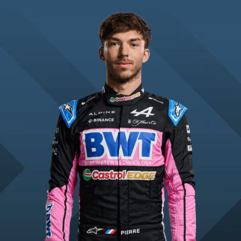 18º lugar: Pierre Gasly (FRA) - Equipe: Alpine - Pontos: 1