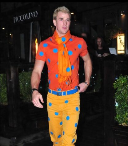 E quando Joe Hart, atual goleiro do Celtic, apostou exageradamente nas cores e nas bolinhas?