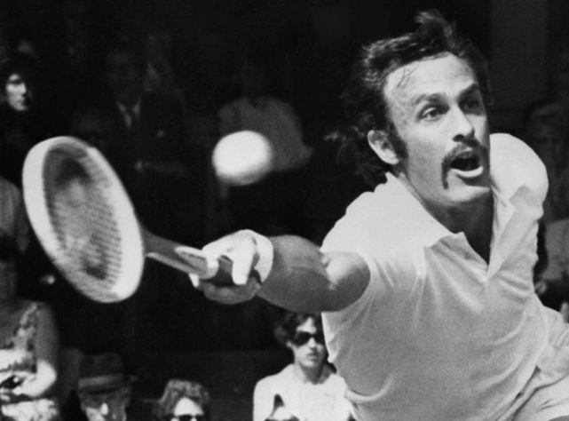 7º - John Newcombe - dois títulos (1970, 1971)