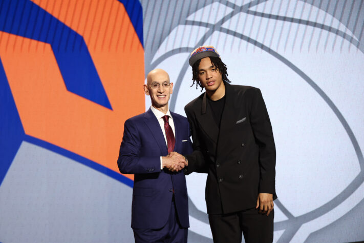 25 - Pacome Dadiet (New York Knicks)