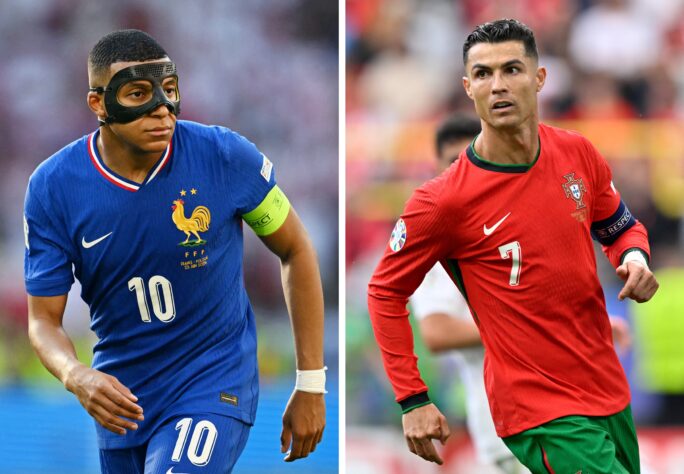 Antes do duelo entre Portugal e França válido pela Euro de 2024, a Score90 montou o time ideal entre as duas seleções. Confira a escalação: