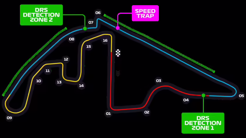 24º etapa: 05/12 a 07/12 - 10:00 - GP de Abu Dhabi - Yas Marina, Abu Dhabi