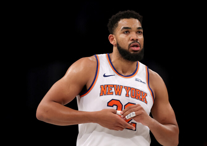 4️⃣ Karl-Anthony Towns (New York Knicks) – US$ 55.110.496 (R$ 317 milhões)